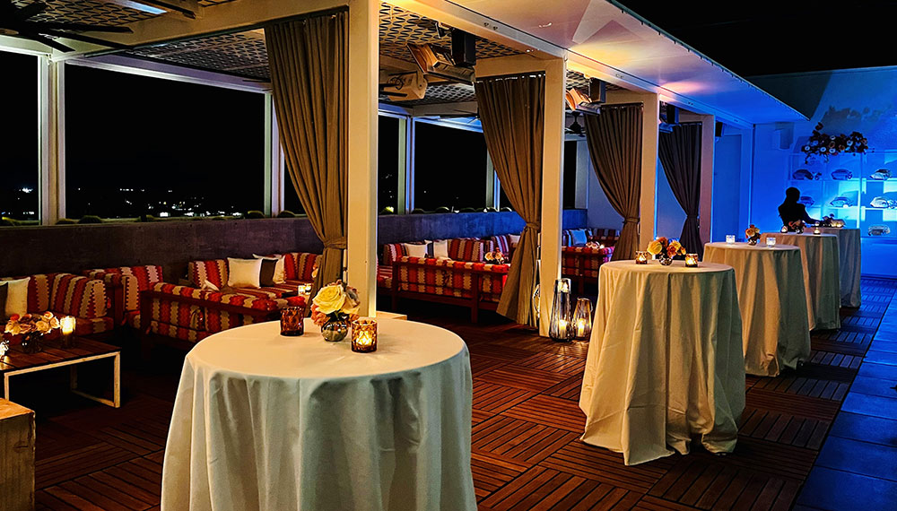 hotel rowan rooftop events