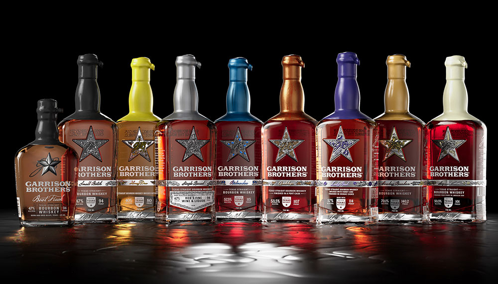 Image of Garrison Brothers bottles